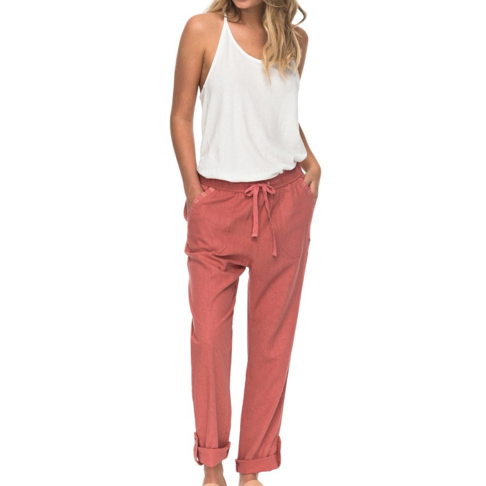 Roxy Symphony Lovers Linen Pants - NEW!